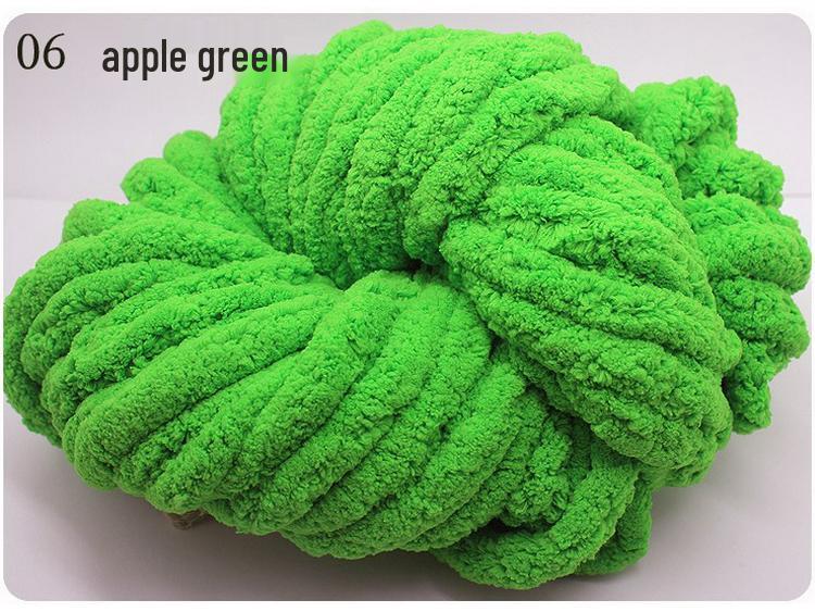 Winter DIY Super Dicke Isländische Wolle Handgewebter Schal & Mütze Garn