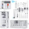 Inesore Multifunctional Cleaning Kit for Cell Charging Port Stylus SIM Card Keyboard Speaker and Camera Lens 32-in-1 Phones, Cleaner, Pen, Tool,