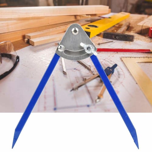 Alloy Steel Spring Compass, High-Hardness Tip, Clear Marking, Industrial Marking Gauge, Precision High-Hardness Hinge Joint Scriber Hand Tool, Fitter
