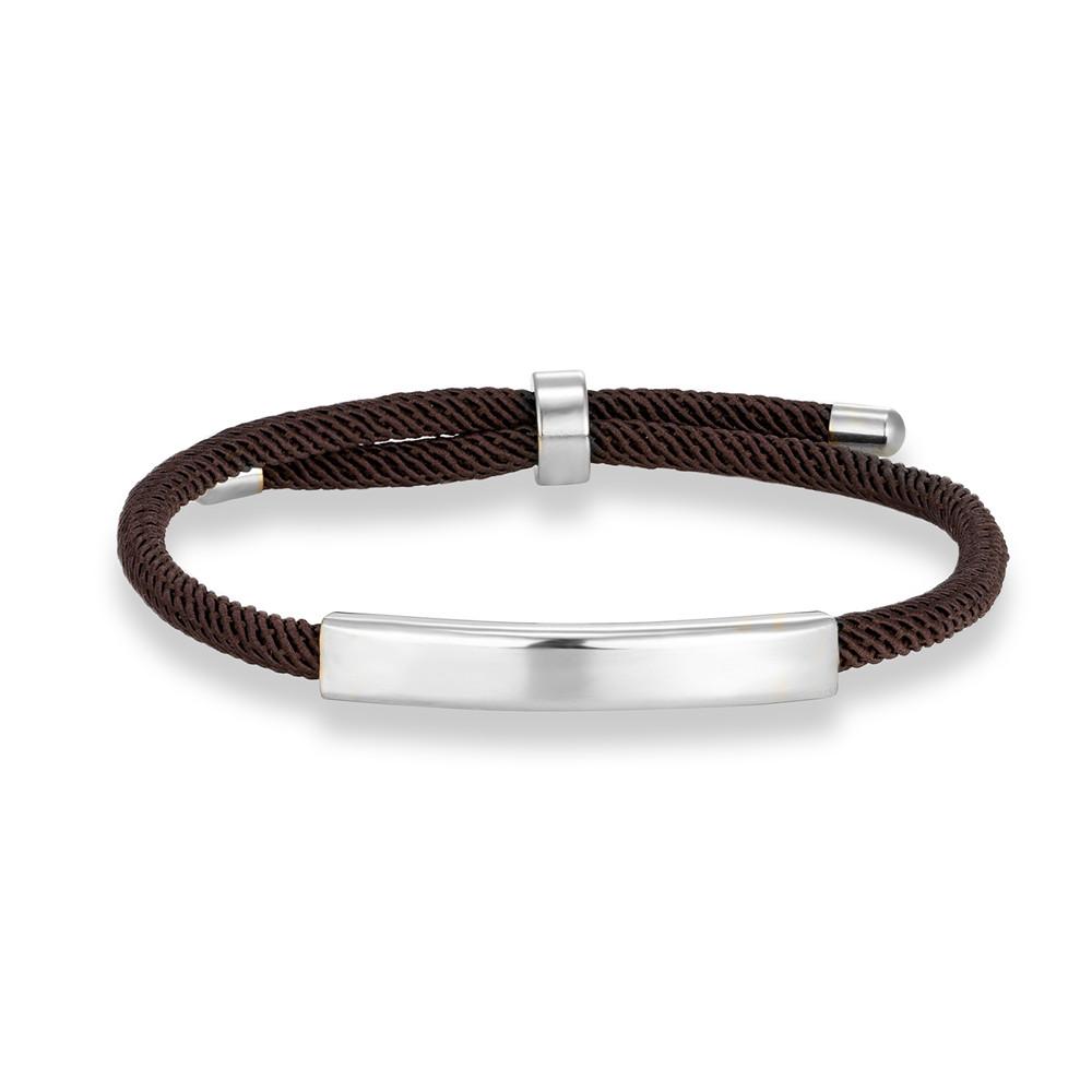 Personalisierte Medizinische Alarmarmbänder Individuell Gravierte ID Telefon Armbänder Trendige Notfallseilarmbänder Geschenke