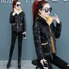 Winter new down cotton-padded clothes women's short student bread clothes colored hooded long-sleeved loose small cotton-padded jackets leave-in