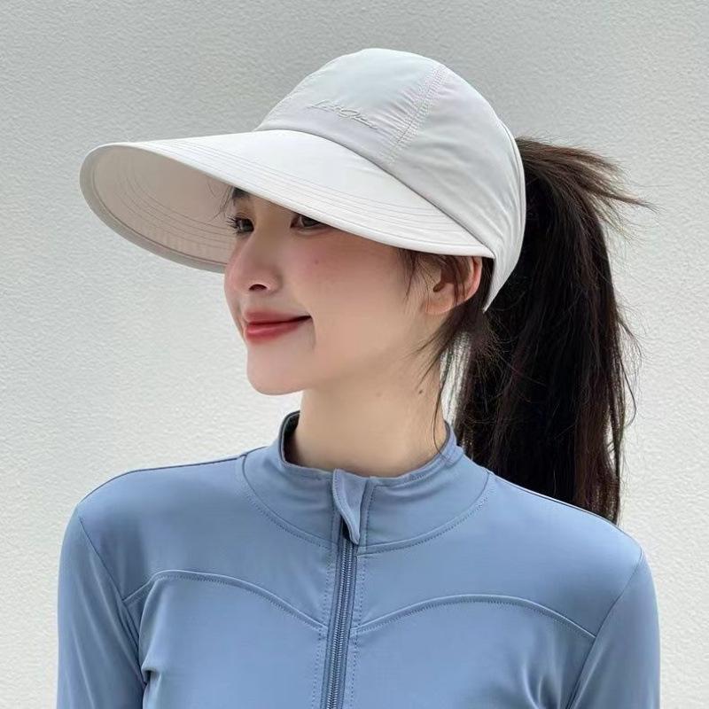 Sunshade Sun Protection Hat Women'S Summer Enlarged Brim Light Breathable Quick Drying Cap Uv Protection Sun Hat