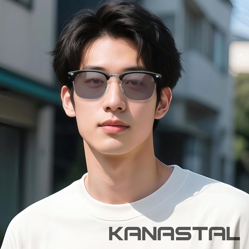 Blue Light Color Changing For Ultra UV Fashion Color Stylish [KANASTAL] Blocking, Photochromic, Glasses, Sunglasses, Computers, Lightweight, TR90,