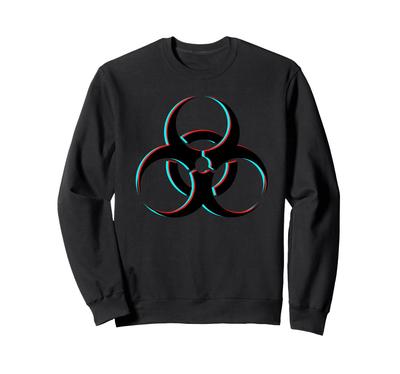 Resident Evil Art Design Radioactive Symbol Nuclear Sweatshirt