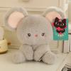 14cm 6 Styles New Cute Cartoon Stuffed Animal Elephant Pig Dog Sheep Mouse Monkey Soft Doll Birthday Gift Office Decoration