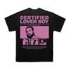 T-shirt Drake CLB Uomo Donna Streetwear Oversize Y2k Casual Larga Manica Corta Unisex Maglietta Abbigliamento Femminile Maschile