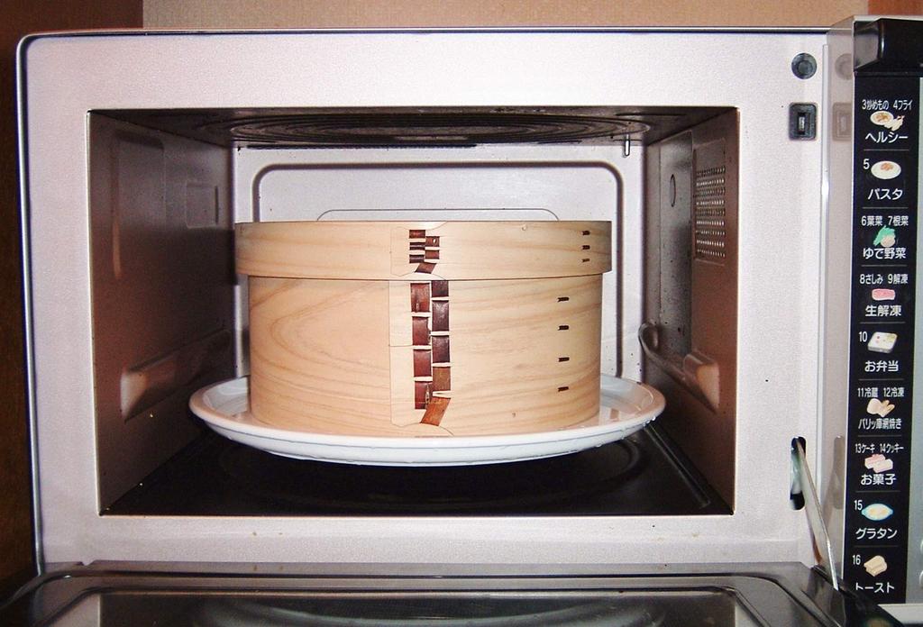 Kiso Crafts Ohitsu Handmade Bending Ring Made In Japan Wooden Hinoki Sawara Sakura 3 Cups Microwave Safe