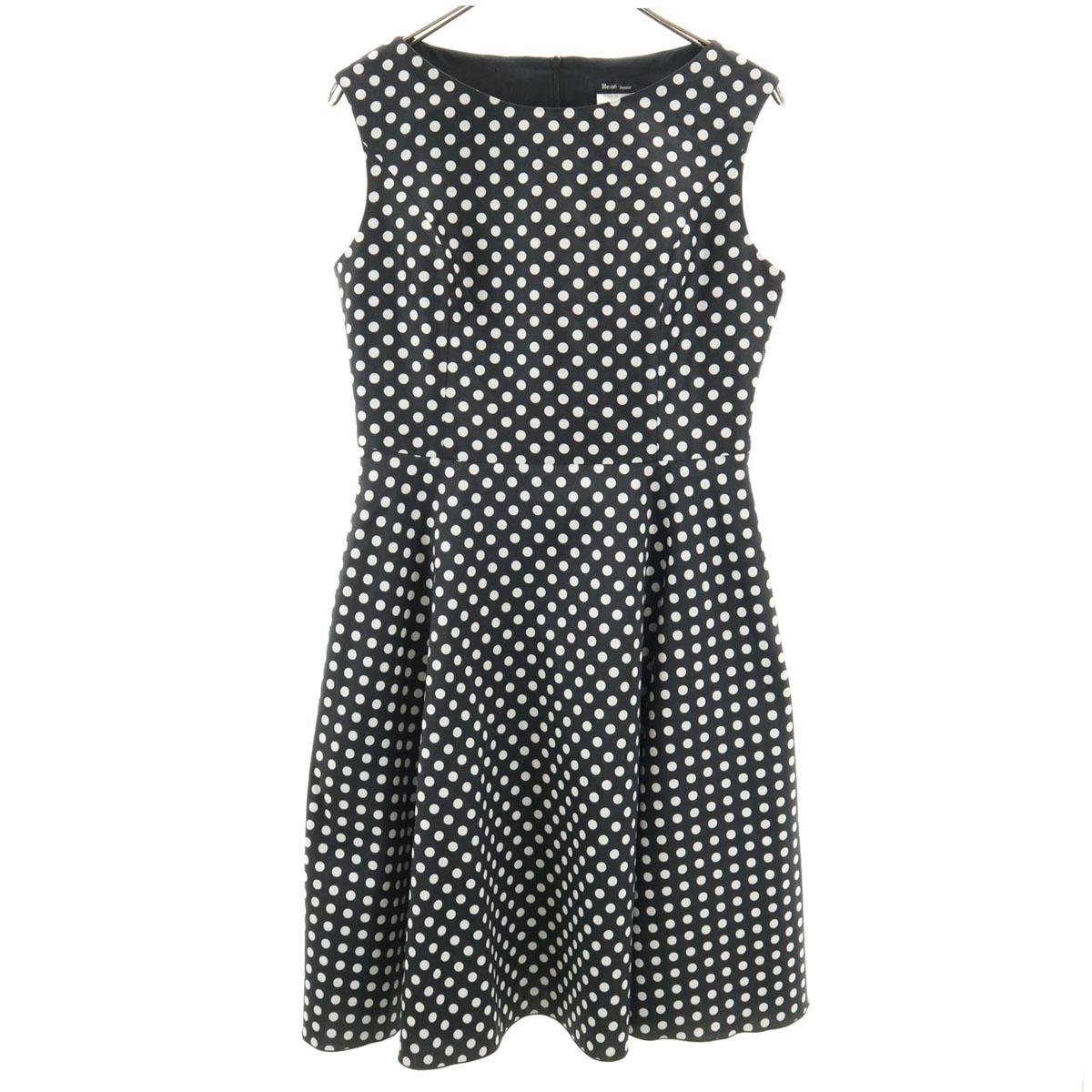 

Rene basic сделано в Японии Платье без рукавов 36 Застежка сзади Женское Б/У