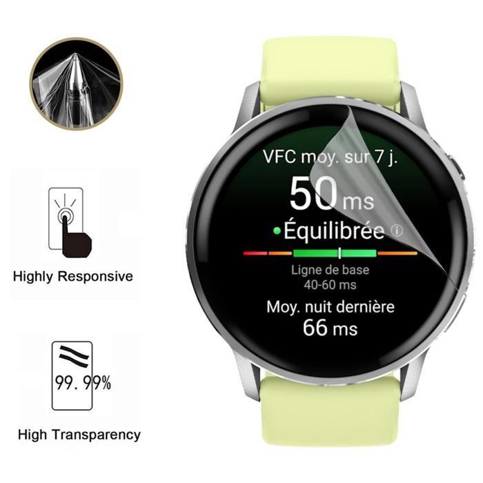 Displayschutz für Garmin Venu 4 - 41mm [Pack 6] Widerstandsfähige ultra-dünne Schutzfolie Phonillico®