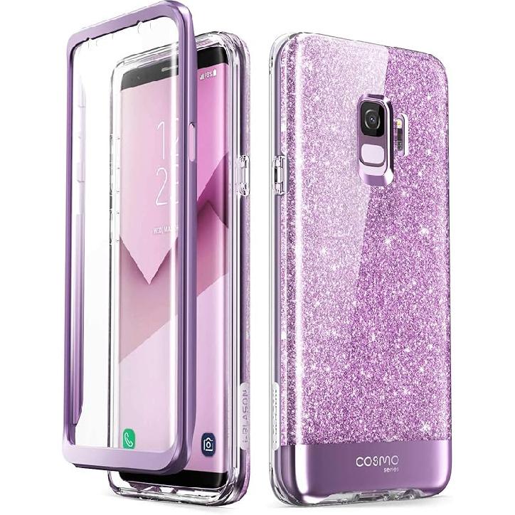 i-Blason Cosmo Series Case for Galaxy S9 (2018 Release), Slim Full-Body Stylish Protective Case with Built-in Screen Protector (Ocean) Case
