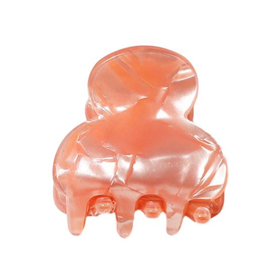 Small Hair Claw Jelly Color Hair Styling Clip Mini Size Updo Shark Hair Claw Versatile Hair Accessory