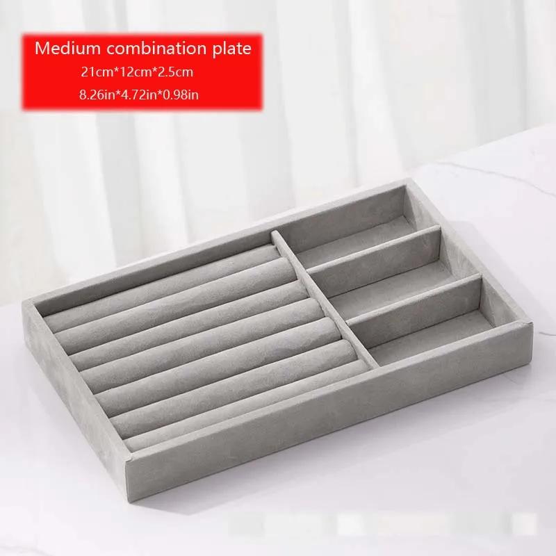Velvet Jewelry Storage Tray Ring Earrings Jewelry Display Tray Necklace Jewelry Storage Tray Jewelry Tray