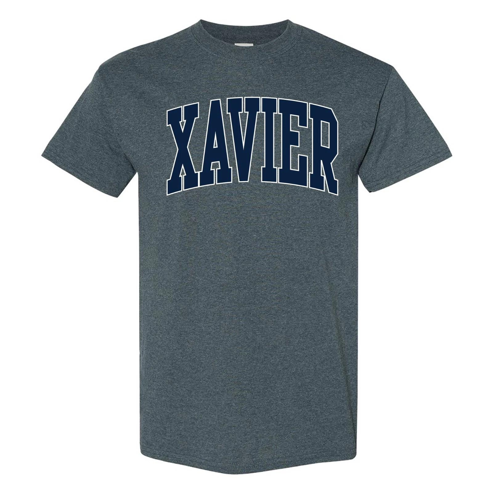 Xavier Musketeers Mega Arch - NCAA University Short Sleeve T-Shirt 4XL