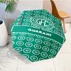 Football Club Emblem Printed Automatic Umbrella, 8-Frame for Travel, camping, Casual Umbrella, Essential Gift for  for family and friends