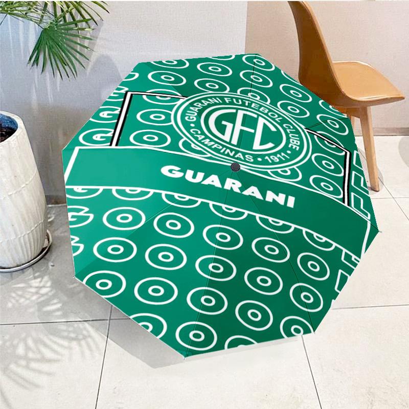 Football Club Emblem Printed Automatic Umbrella, 8-Frame for Travel, camping, Casual Umbrella, Essential Gift for  for family and friends