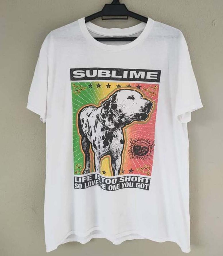 Vtg Sublime Band Musik Tour Baumwolle Weiß Alle Größen Unisex Shirt MM1480