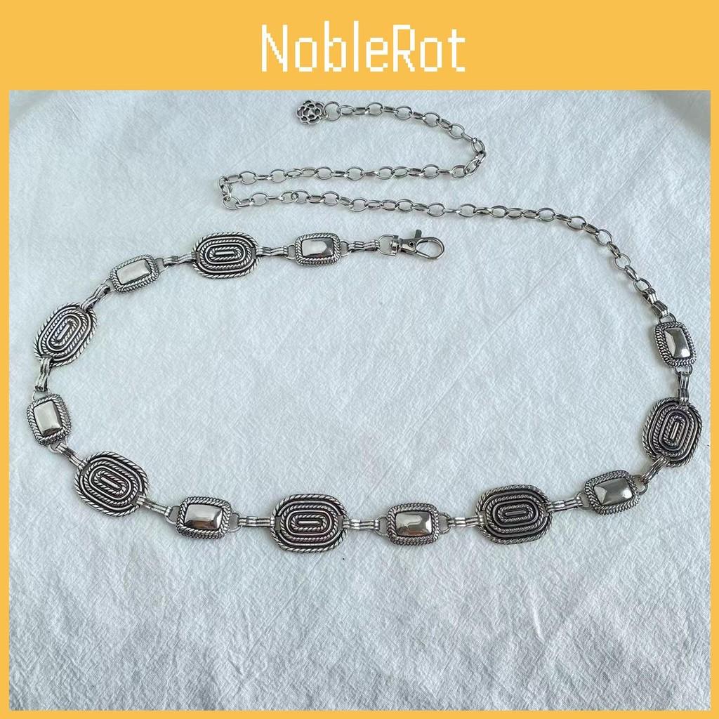 Women Elegant Metal Waist Belt With Vintage Carved Design For Wear Everyday