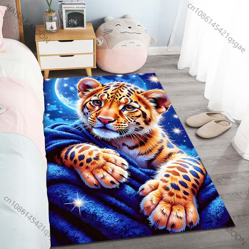1PC Cub in Starry Night Carpet for Living Room Bedroom Sofa Home Decor Rus Non-slip Floor Mat Luxury Gift Multiple sizes