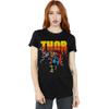 Marvel Womens/Ladies Thor Pixelated Cotton Boyfriend T-Shirt