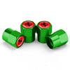 For Ferrari SJ F430 Stradale Roma 488 Portofino F8 Roma Spider SF90 4Pcs Aluminum Alloy Car Wheel Tire Valve Stem Caps Accessory TG7