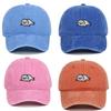 Sea Lion Pattern Vintage Wash Baseball Cap With Breathable Cotton For Travel