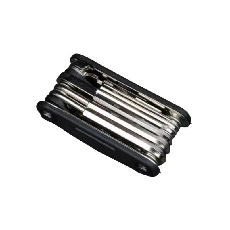 Portable Multi-Function Cycling Repair Kit: Hex Screwdriver, Socket Wrench, Folding Bicycle Tools