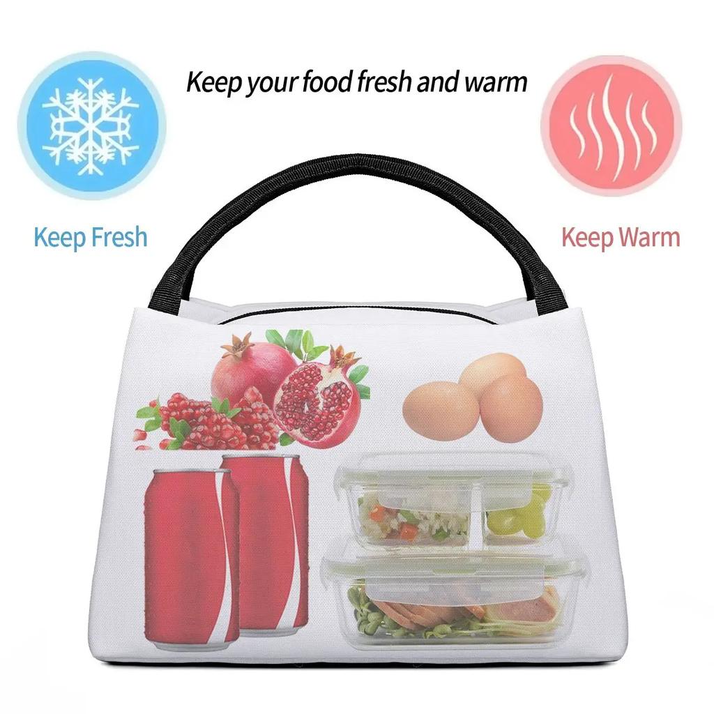 Yayoi Kusama Mushroom Art Lunch Box Accessories Waterproof Insulated Oxford Cooler Bag Thermal Cold Food Picnic Tote