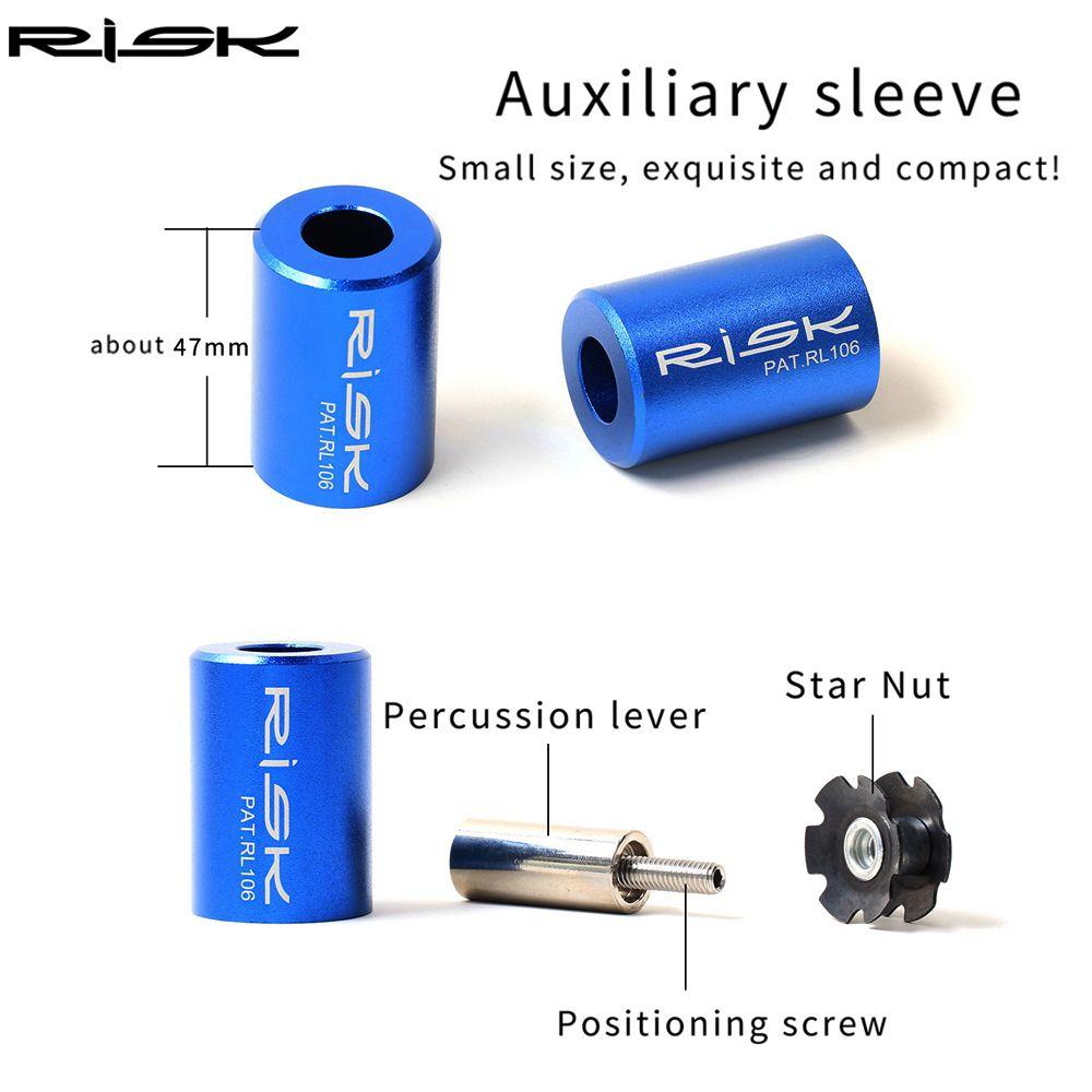 Kit MTB Road Bike Star Nut Headset Installer Tool Setting Installing Tools Bicycle Front Fork