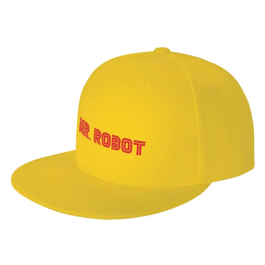 Unisex Baseball Hats Mr Robot Red And Black Outdoor Streetwear Summer Sports Baseball Caps Hip Hop Cap Casquette