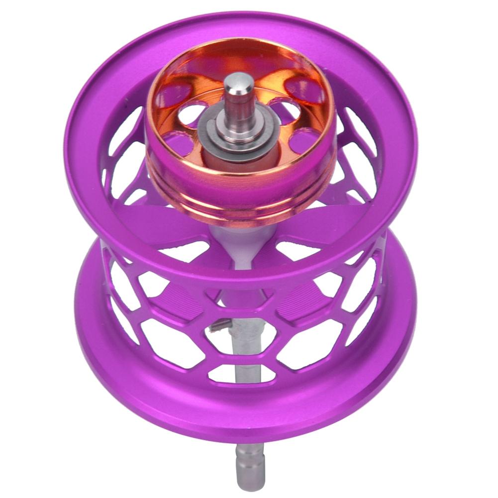 Aluminum Alloy Modified Wire Cup DIY Fishing Lure Baitcast Reel Fish Reels Accessorypurple