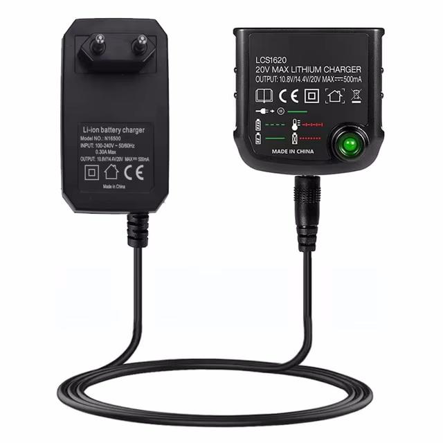 Lithium Battery Charger For Black&Decker 10.8V 14.4V 18V 20V Serise LBXR20 Electric Drill Screwdriver Battery Charging Tool