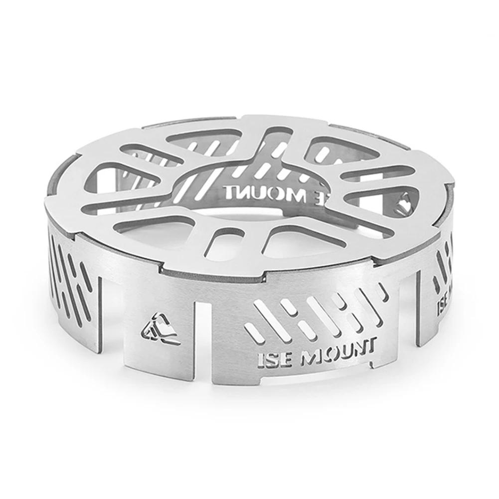 Gas Stove Wind Shield Stainless Steel Cassette Stove Windproof Ring High-temperature Resistant Camping Picnic Cooking Supplies