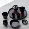 110ml Wabi-sabi Handmade Rough Pottery Tea Cup Creative Plum Blossom Master Cup Powder Yin Large Home Coffee Mug Japanese Style