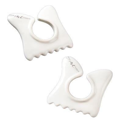 Alphax Kassa-Platte Massage Gesicht und Körper Bloom Me Keramik Energie Doppel