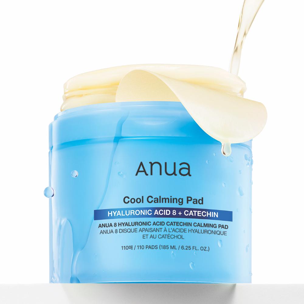 Anua 8 Hyaluronic Acid Catechin Calming Pad 110 Sheets