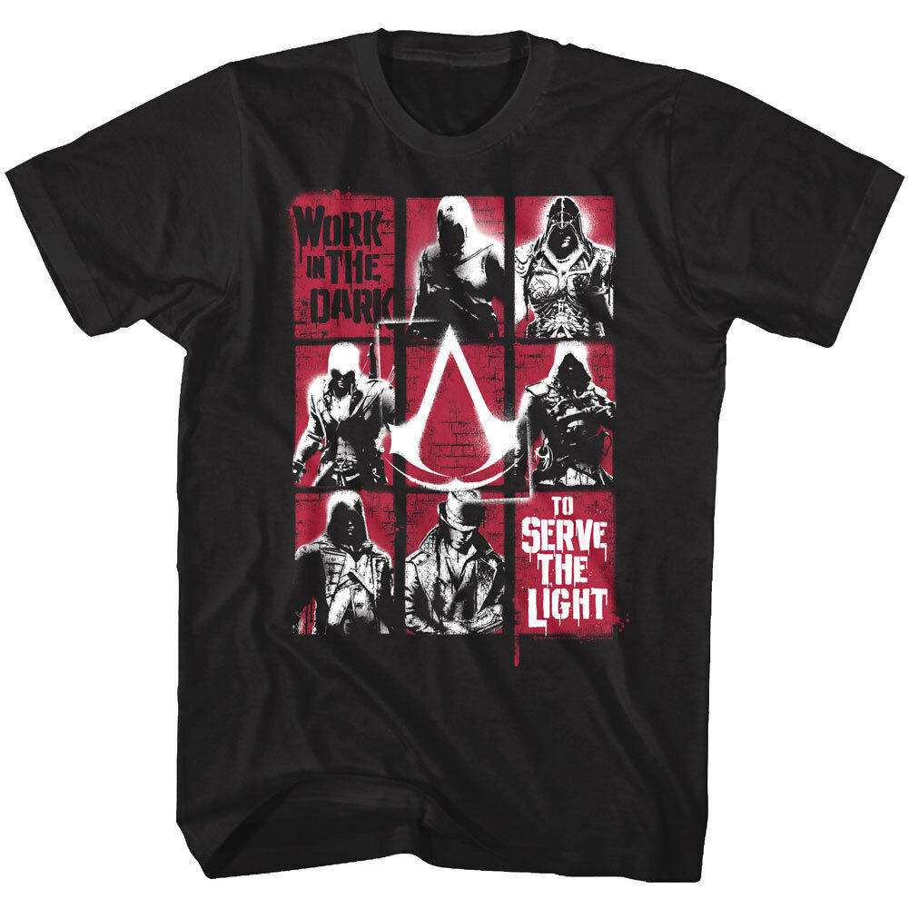 T-shirt a maniche corte unisex, collaborazione di gioco, nuovo Assassins Creed