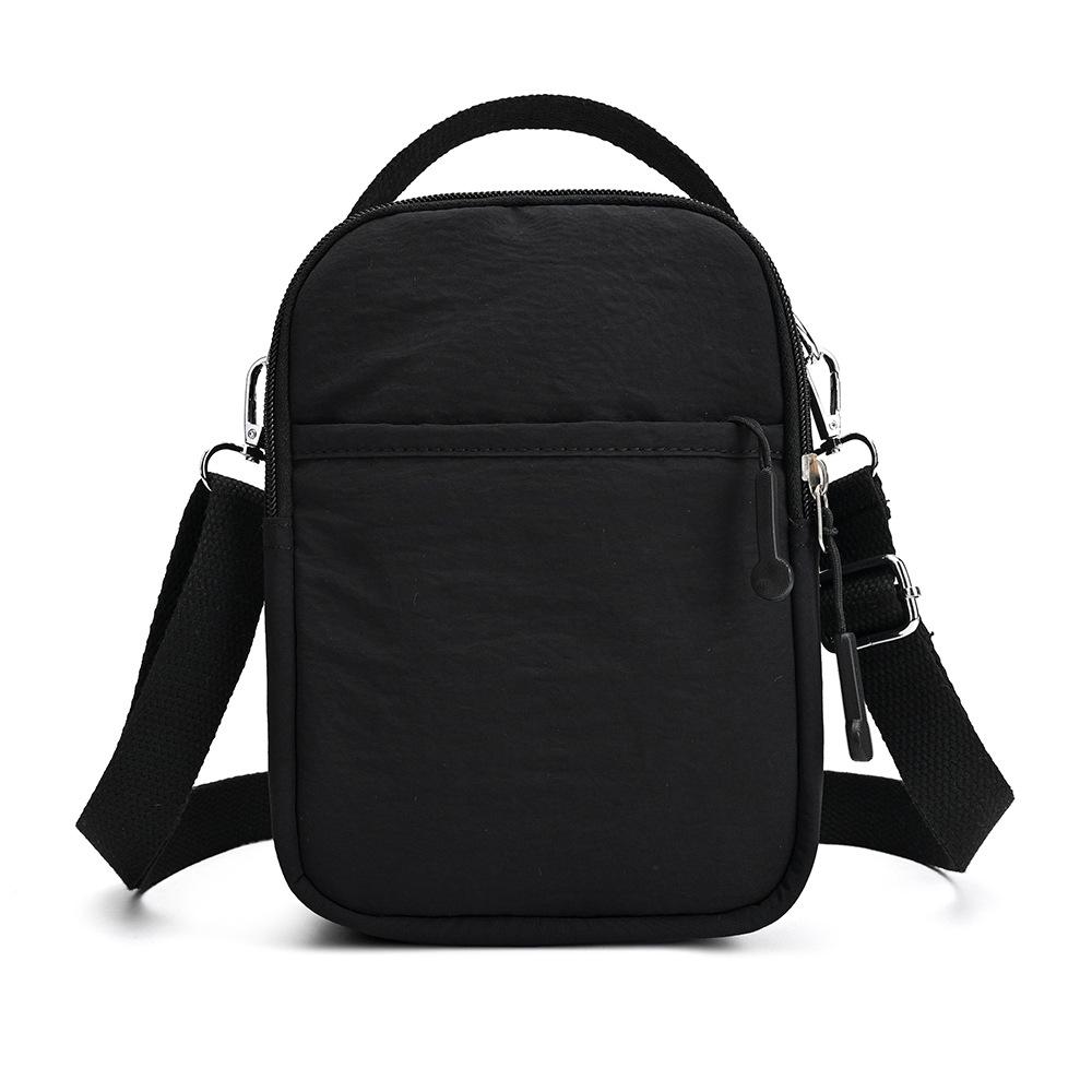 

Crossbody Bag, Minimalist Phone Bag, Trendy College Student Sports Bag чёрный