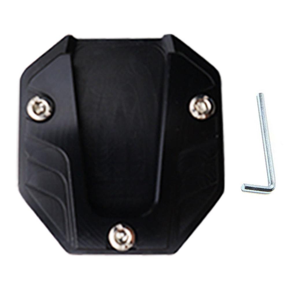 Motorcycle Kickstand Extension Pad Replacement  Foot Pad Support Plate Anti-skid Enlarged Base Motorbike Accessories