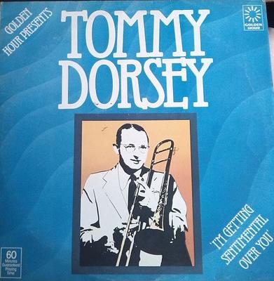 LP Record TOMMY DORSEY - I'm Getting Sentimental Over You GH870 Golden Hour 1977 UK Jazz Used
