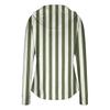 Women's Lightweight Zip Up Hoodie with Hood and Pockets Long Sleeve Striped Sun Protection Jacket for Outdoor Activities