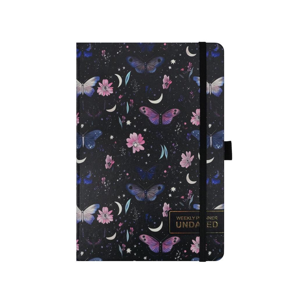 A5 Undated Weekly Planner with Customizable English Layout