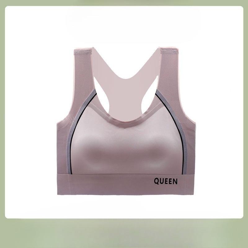 

Женское тонкое бесшовное спортивное нижнее белье большого размера с красивой спинкой, защитой от ударов, без косточек, дышащее, с эффектом подтяжки. 6XL