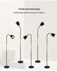 Nordic LED Floor Lamp with Remote Control - Dimmable, Modern Design for Living Room, Bedroom, or Study