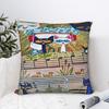 Pete the Cat Pillow Cover  Design Cushion Cover Novelty Pillow Case For Wedding Party Home Decor