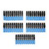 50Pcs SC UPCC Optical Fiber Fast Connector Adapter for Optical Communication Blue