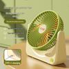 Silent USB Rechargeable Mini Desktop Fan for Home, Office, & Student Use