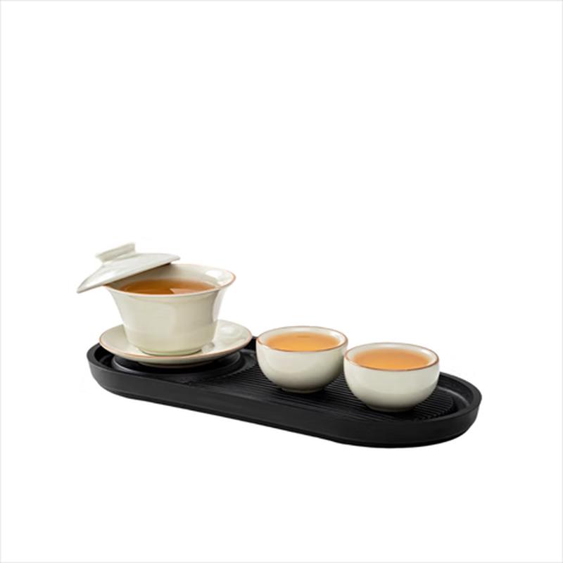 Lainuo Ru Kiln Style Portable Tea Set