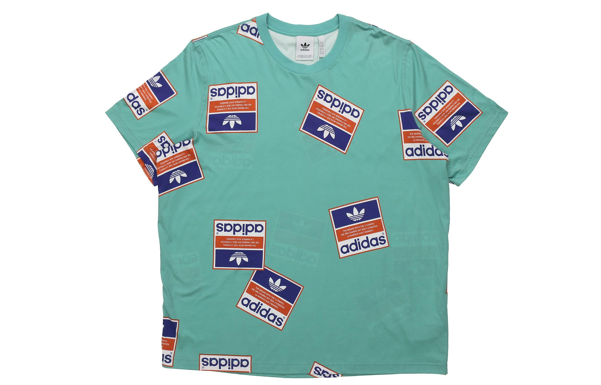 Adidas Originals T Shirts Men s Crew Neck Moderate DV2073 M