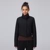 Women's Slim Fit Warm Yoga Jacket for Autumn and Winter City Runs