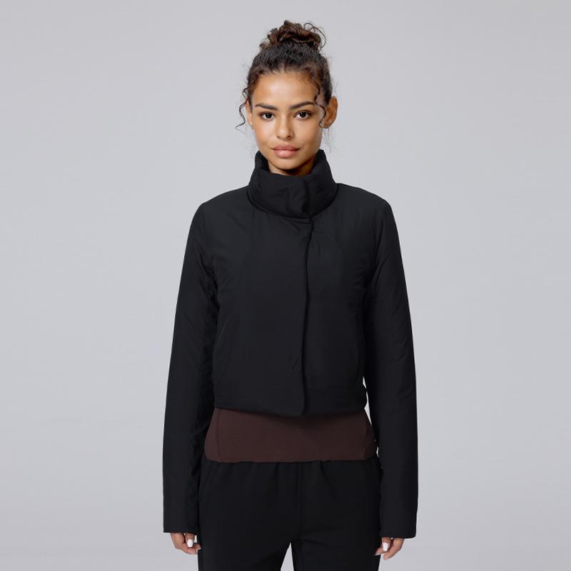 Women's Slim Fit Warm Yoga Jacket for Autumn and Winter City Runs